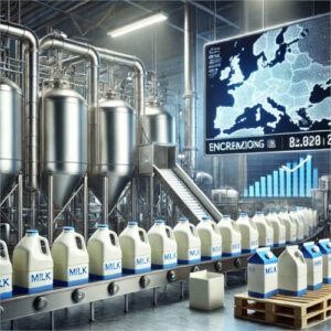 ¿Cuál es el precio que han pagado las principales industrias lácteas de la UE en diciembre?