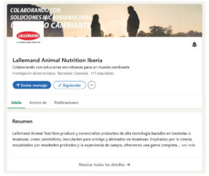 Lallemand lanza su página corporativa en LinkedIn para el mercado ibérico