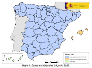 Primer foco de lengua azul en la campaña 2025-2026 en Málaga