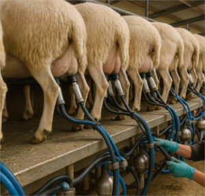 Continúa la caída de la producción de leche de ovino y caprino en 2025