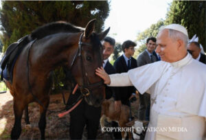 El Vaticano incorpora caballos de Pura Raza Española al Borgo Laudato Si’