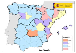 Lengua azul: Se ha detectado circulación del serotipo 8 en Asturias y Madrid