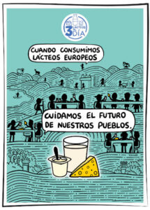 InLac anima a consumir tres lácteos al día con la campaña “Cuenta con los lácteos europeos”