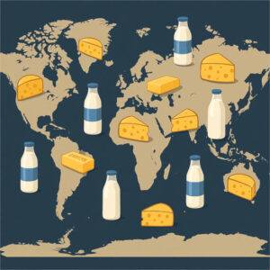 ¿Cómo se encuentra el mercado mundial de la leche?