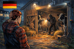Los robos en los establos es una gran preocupación de los ganaderos de leche de Alemania