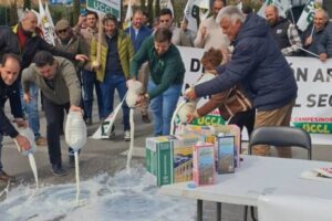 Ganaderos de leche, contra la industria: «Sin leche no pueden transformar»