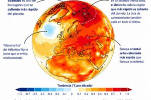Por qué el clima de Europa se calienta el doble de rápido que la media mundial